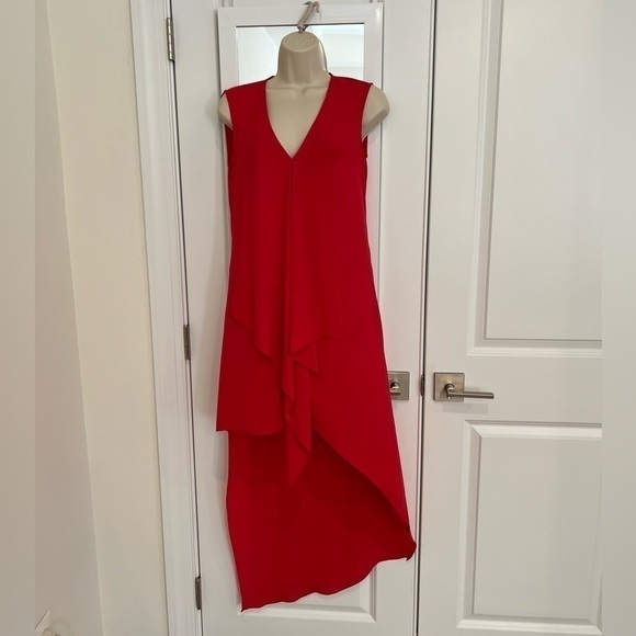 BCBG Dresses | High low Red dress size XXS - Picture 4 of 5